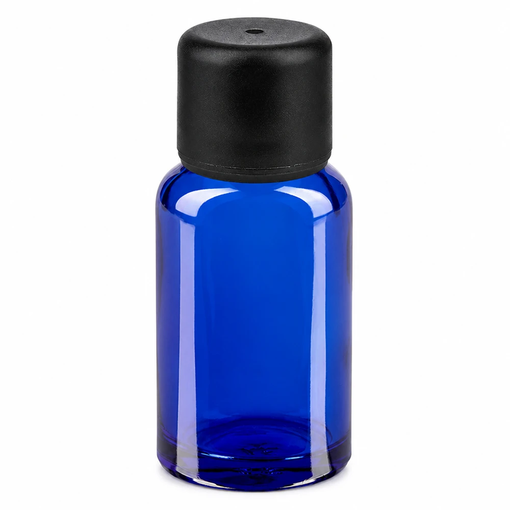 10ml Flasche 6mm Schraubverschluss schwarz Standard BlueLine UT18/10 10ml Flasche 6mm Schraubverschluss schwarz Standard BlueLine UT18/10
