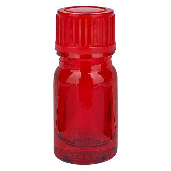 5ml Flasche 11mm Schraubverschluss rot Standard RedLine UT18/5 5ml Flasche 11mm Schraubverschluss rot Standard RedLine UT18/5
