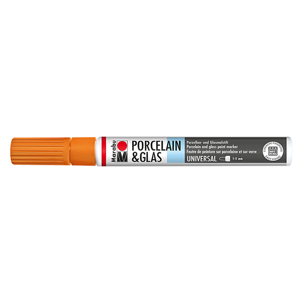 Malstift Mandarine 1-2mm für Glas/Porzellan Malstift Mandarine 1-2mm für Glas/Porzellan