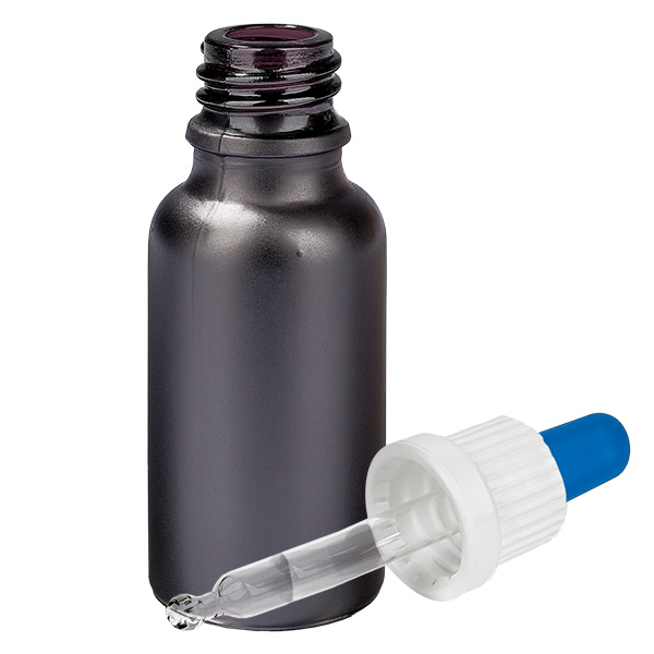 20ml Pipettenflasche weiß/blau Originalitätsverschluss BlackLine UT18/20 20ml Pipettenflasche weiß/blau Originalitätsverschluss BlackLine UT18/20