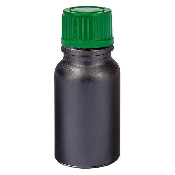 10ml Flasche 11mm Schraubverschluss grün Standard BlackLine UT18/10