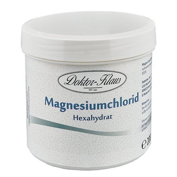 Magnesiumchlorid 200g (E511) Doktor-Klaus Magnesiumchlorid 200g (E511) Doktor-Klaus