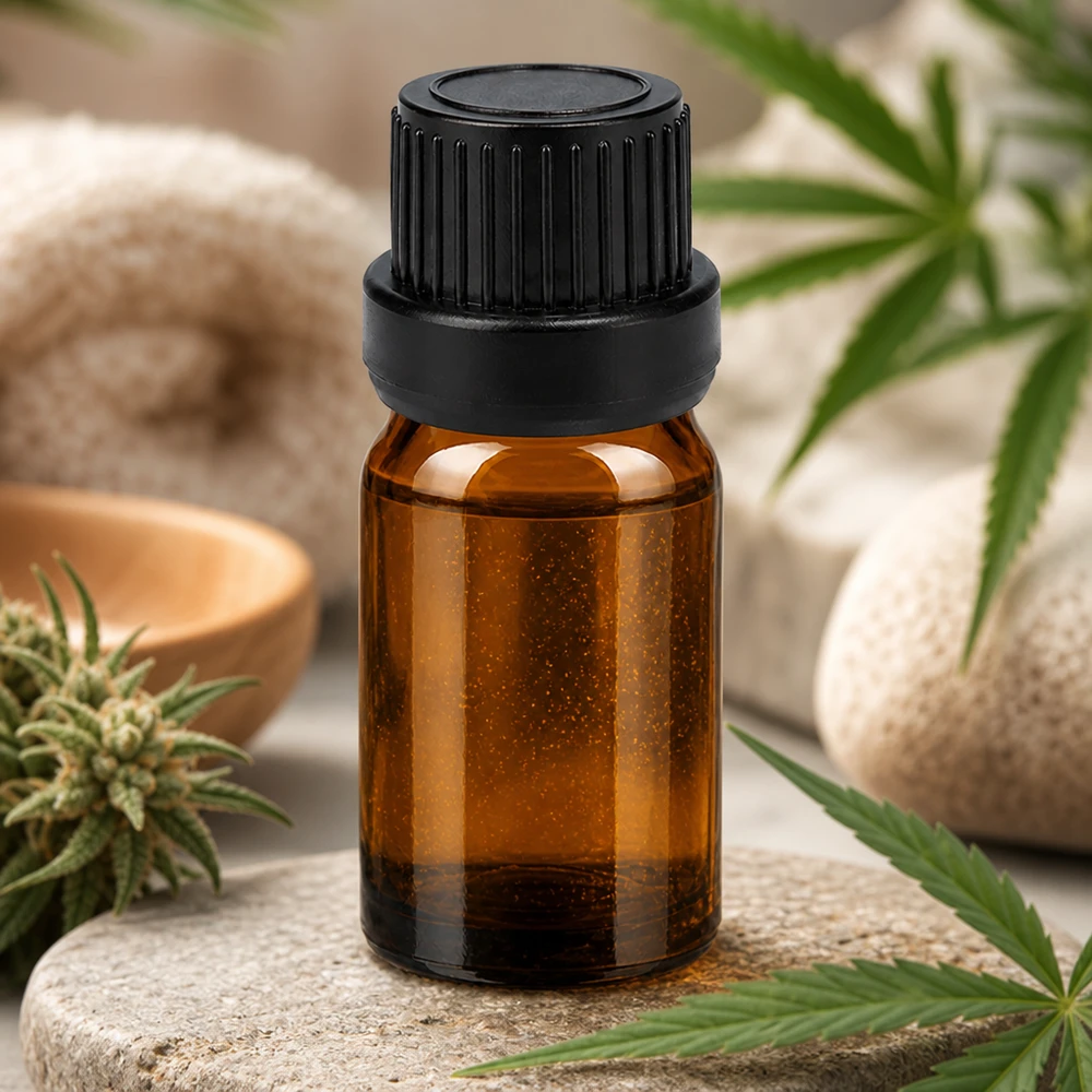 5ml Tropfflasche 2mm schwarz Originalitätsverschluss BrownLine UT18/5 Lichtgeschützte Tropfflasche aus braunem Glas für langanhaltende Qualität ätherischer Öle