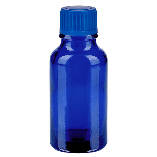 20ml Flasche 11mm Schraubverschluss blau Standard BlueLine UT18/20