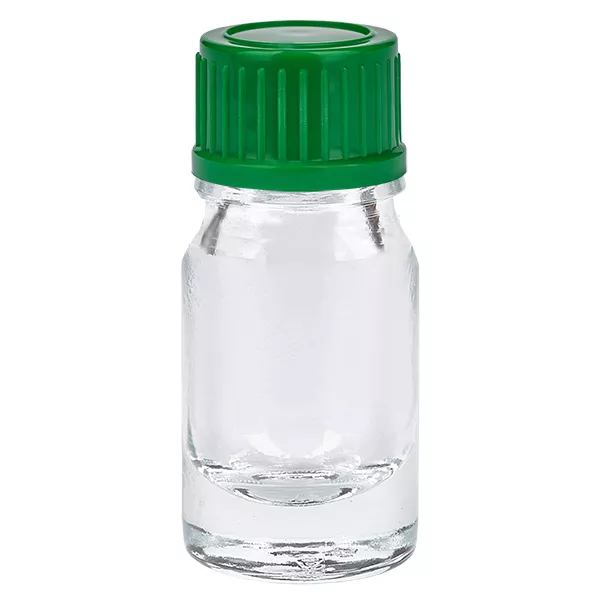 5ml Flasche 11mm Schraubverschluss grün Standard ClearLine UT18/5 5ml Flasche 11mm Schraubverschluss grün Standard ClearLine UT18/5