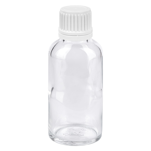 30ml Flasche 11mm Schraubverschluss weiß Originalitätsverschluss ClearLine UT18/30 30ml Flasche 11mm Schraubverschluss weiß Originalitätsverschluss ClearLine UT18/30