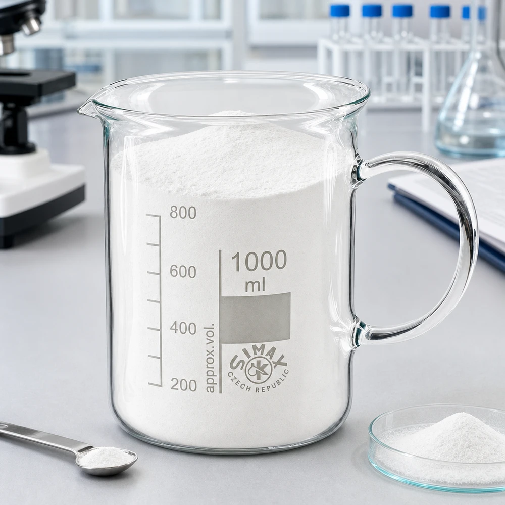 Becherglas 1000ml Borosilikatglas, mit Henkel Großes Becherglas mit Henkel 1000ml Fassungsvermögen für chemische Laborexperimente geeignet