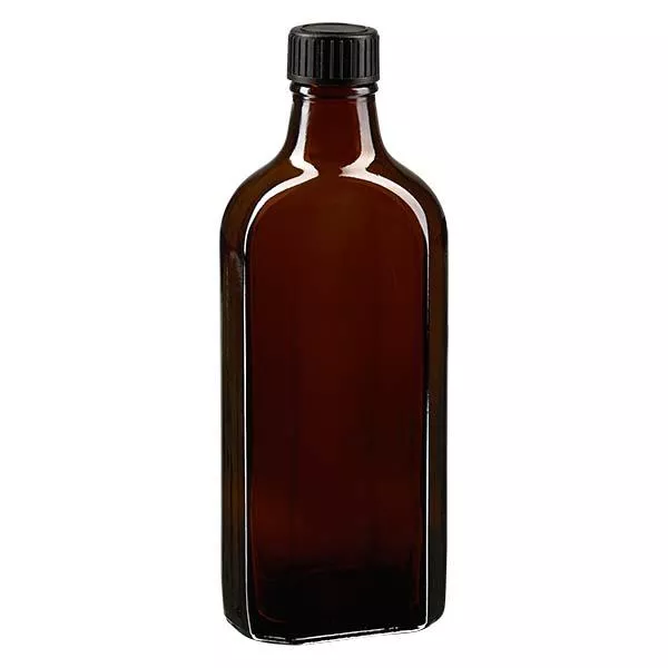 200 ml Meplat braun Schraubverschluss mit LKD-Dichtscheibe