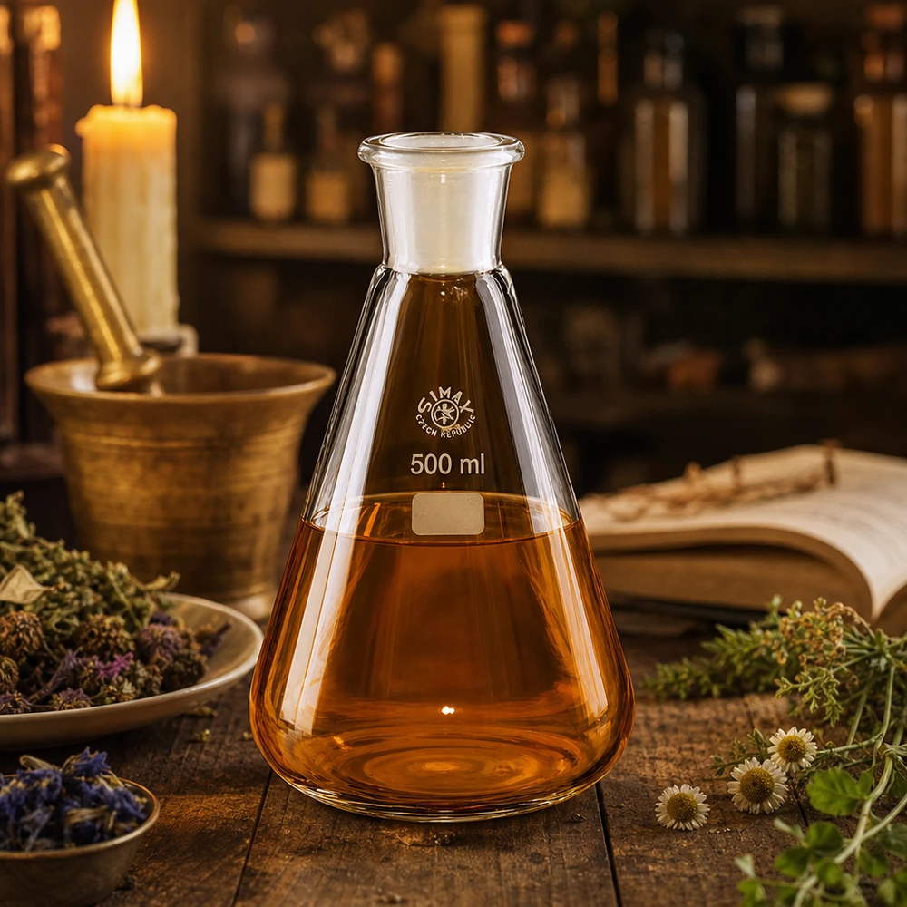 Analytischer Glaskolben 500ml mit wissenschaftlicher Präzision für Forschung und Lehre