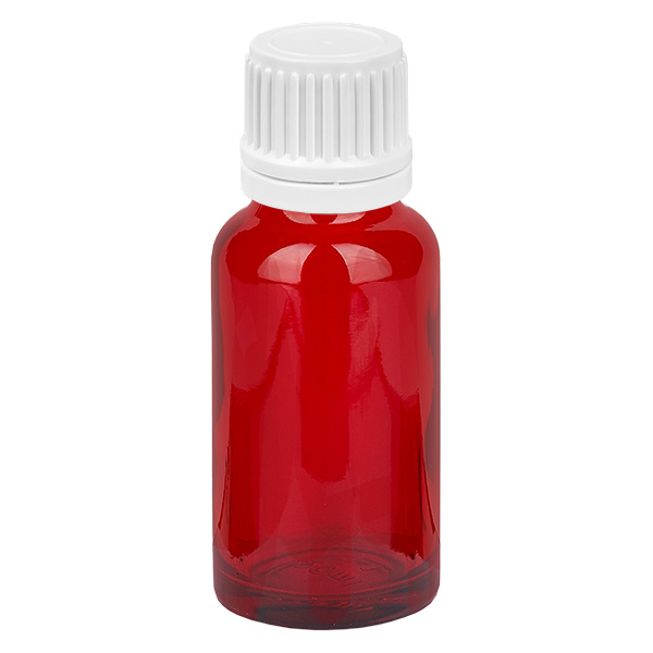 20ml Flasche 11mm Schraubverschluss weiß Originalitätsverschluss RedLine UT18/20 20ml Flasche 11mm Schraubverschluss weiß Originalitätsverschluss RedLine UT18/20