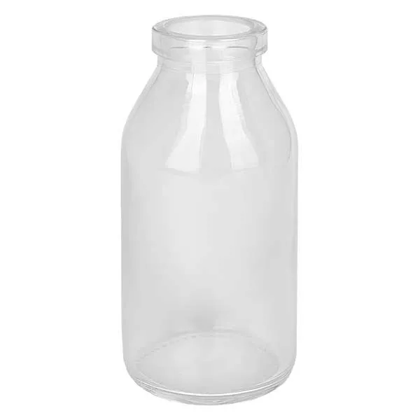 Round 100ml klar, Öffnung 22mm, ohne Korken 22/26 Round 100ml klar, Öffnung 22mm, ohne Korken 22/26
