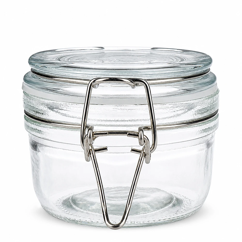 100ml Vorratsglas mit Silikonring und Bügelverschluss UNiTWIST 100ml Vorratsglas mit Silikonring und Bügelverschluss UNiTWIST