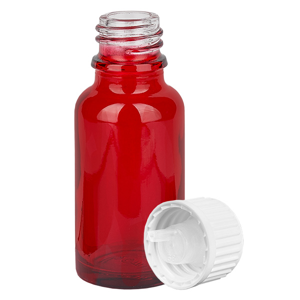 20ml Tropfflasche 0.9mm weiß Standardverschluss RedLine UT18/20 20ml Tropfflasche 0.9mm weiß Standardverschluss RedLine UT18/20