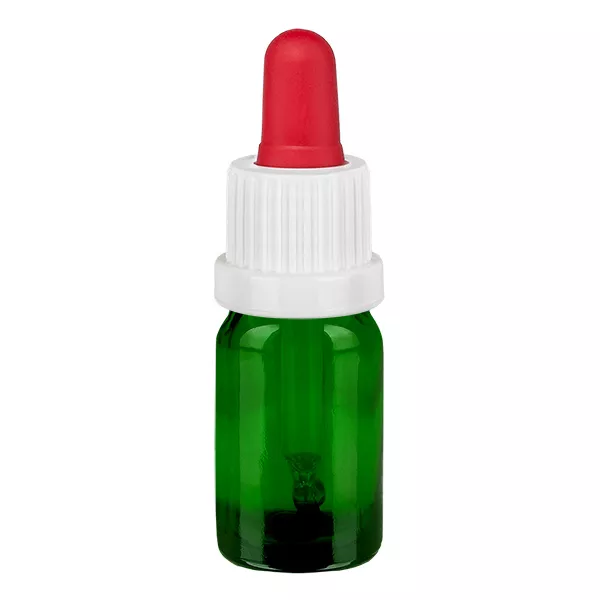 5ml Pipettenflasche weiß/rot Originalitätsverschluss GreenLine UT18/5