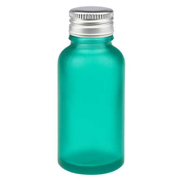 30ml Flasche 11mm Schraubverschluss Alu-Silber Standard GreenL.UT18/30