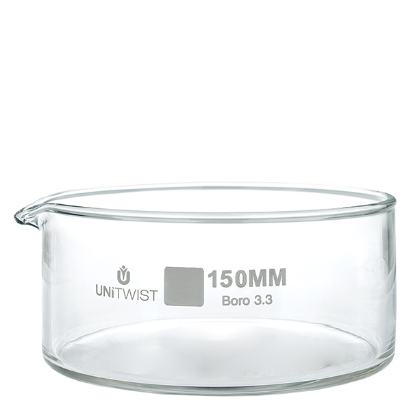 Kristallisierschale ø150mm Borosilikatglas UNiTWIST Kristallisierschale ø150mm Borosilikatglas UNiTWIST