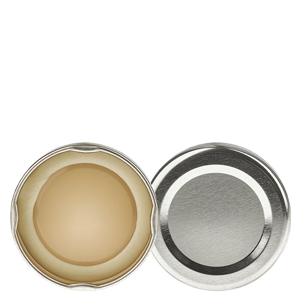 43mm BasicSeal Deckel silber (TO43) UNiTWIST 43mm BasicSeal Deckel silber (TO43) UNiTWIST