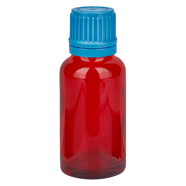 20ml Flasche 11mm Schraubverschluss blau Originalitätsverschluss RedLine UT18/20