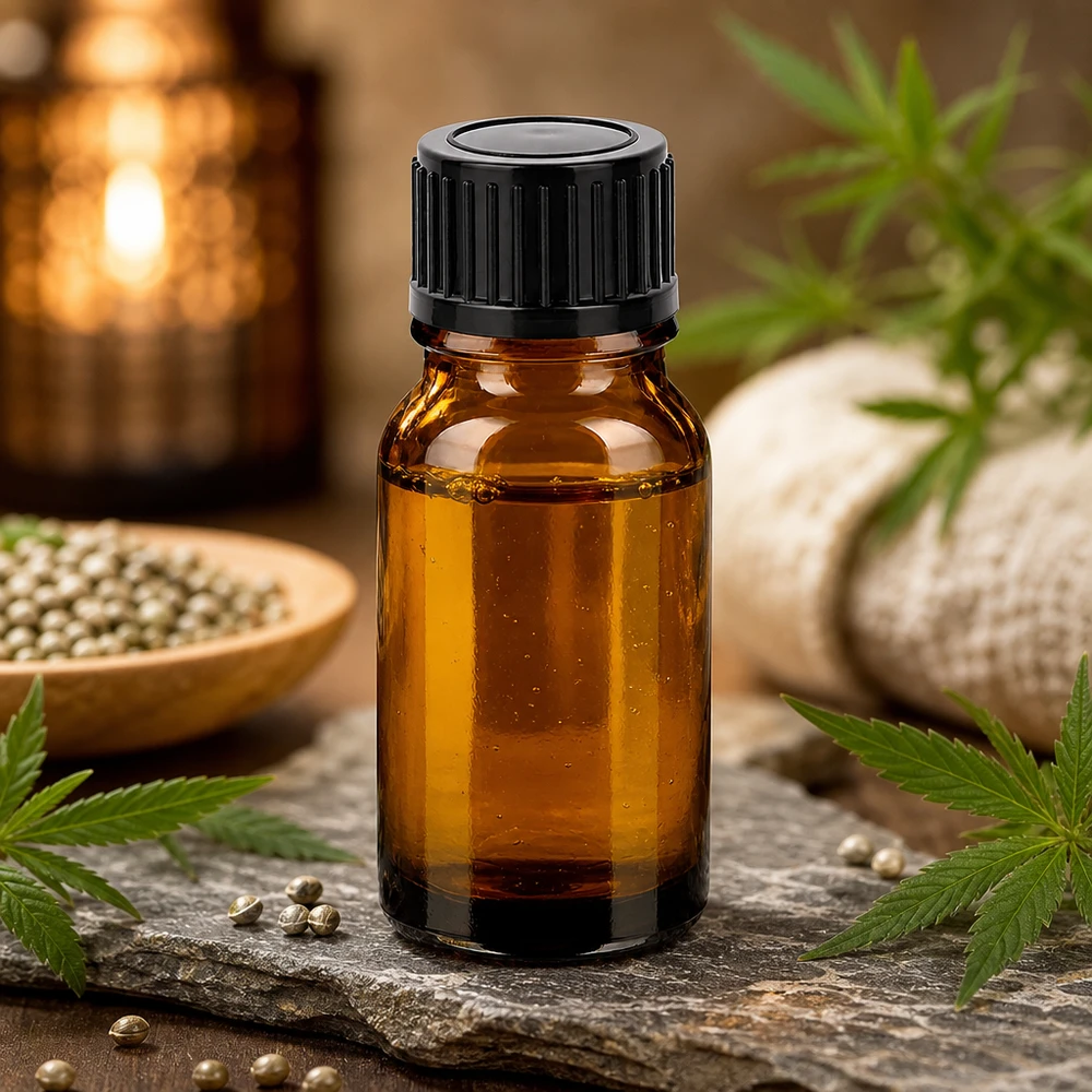10ml Flasche aus UV-schützendem Braunglas mit schwarzem Gewinde ideal für Heilpflanzenextrakte