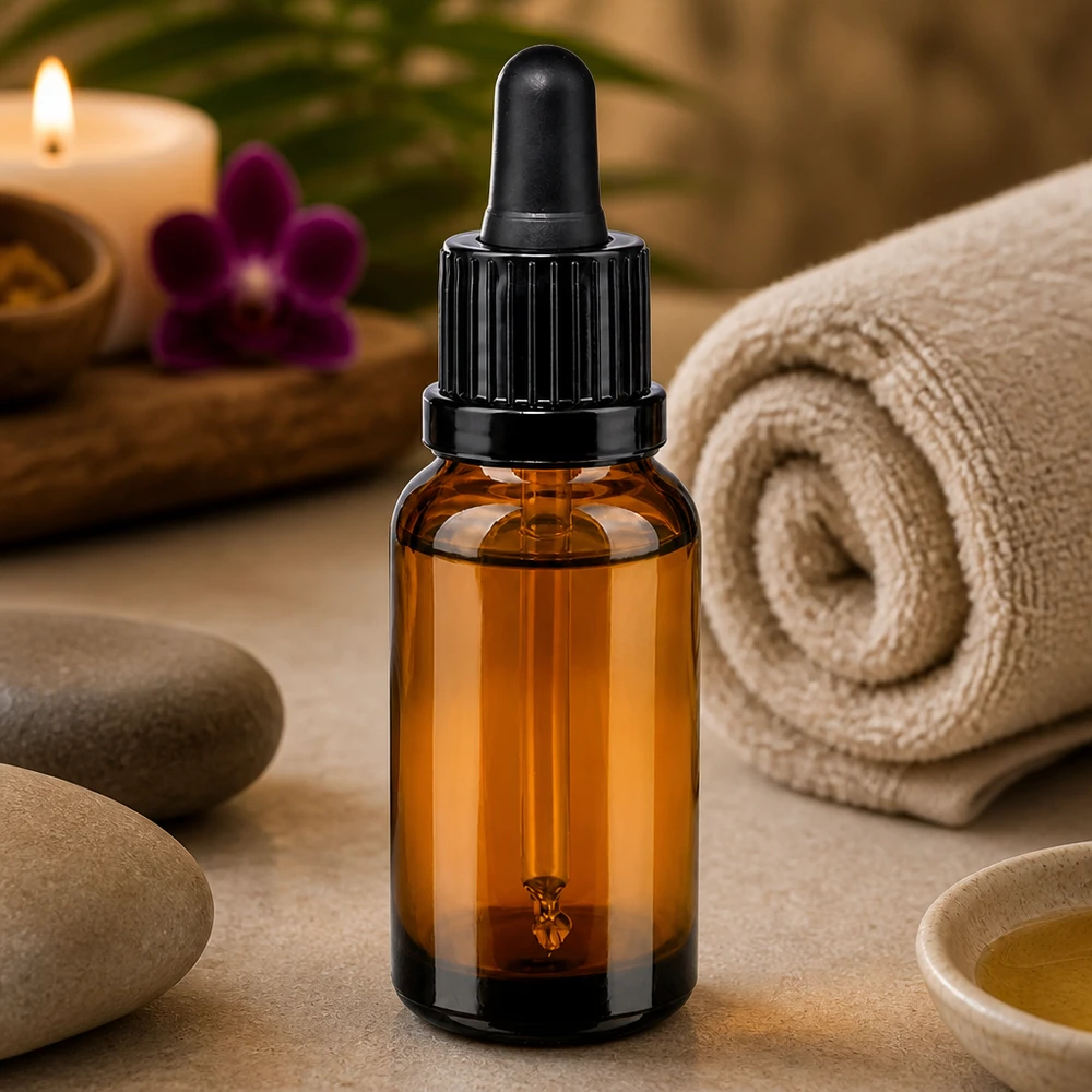 Laborqualität Pipettenflasche 20ml BrownLine Serie mit präzisem Tropfverschluss für Wirkstoffe