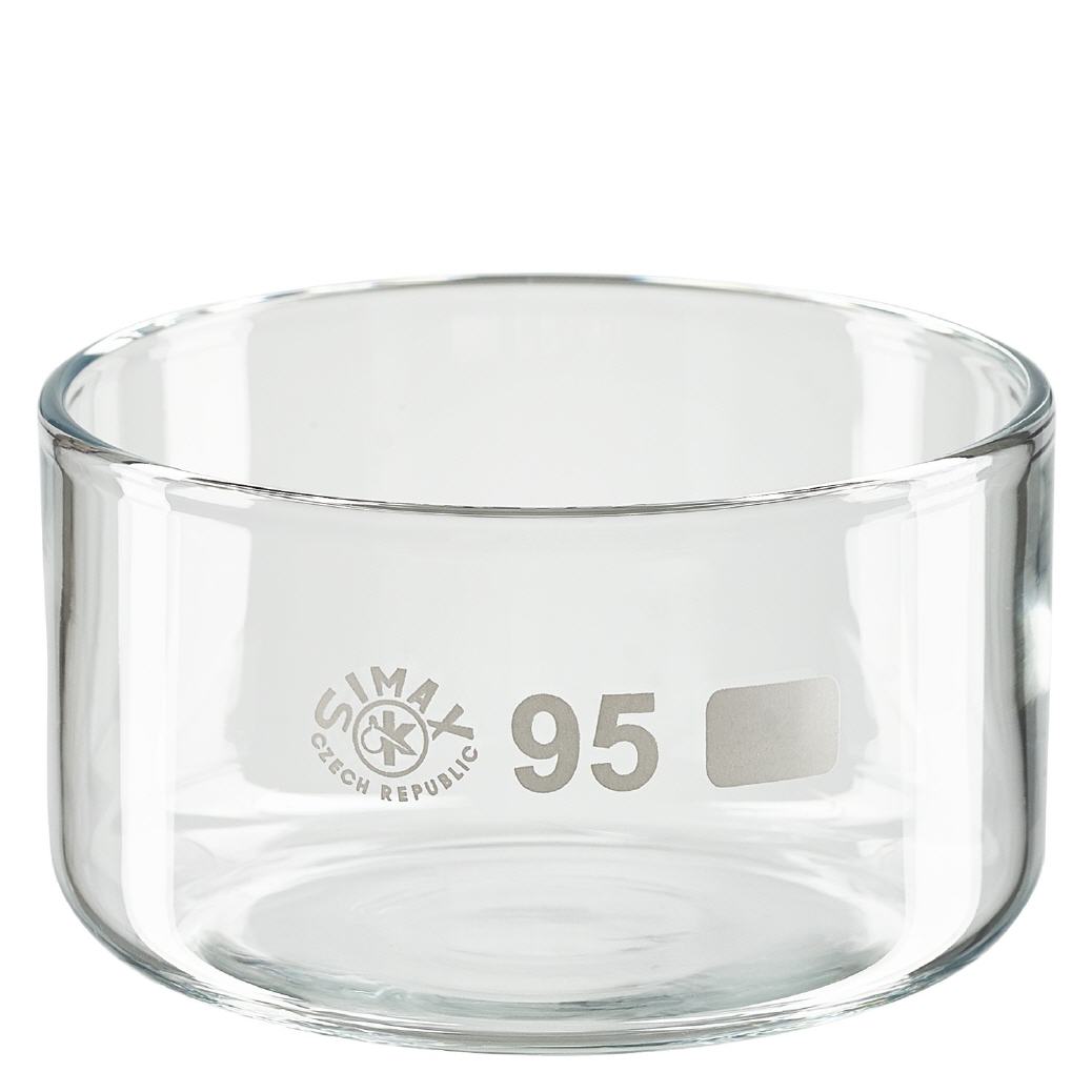 300ml Kristallisierschale ohne Ausguss Borosilikat ø95mm 300ml Kristallisierschale ohne Ausguss Borosilikat ø95mm
