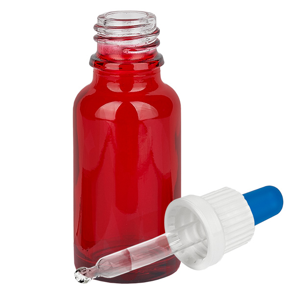 20ml Pipettenflasche weiß/blau Originalitätsverschluss RedLine UT18/20 20ml Pipettenflasche weiß/blau Originalitätsverschluss RedLine UT18/20