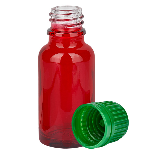 20ml Flasche 11mm Schraubverschluss grün Originalitätsverschluss RedLine UT18/20 20ml Flasche 11mm Schraubverschluss grün Originalitätsverschluss RedLine UT18/20
