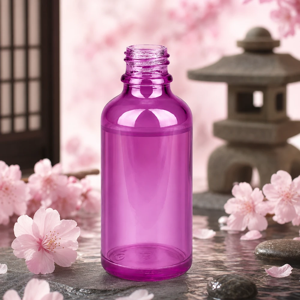 50ml Apothekenflasche PurpleLine UT18/50 UNiTWIST Handliche 50ml PurpleLine Apothekerflasche UT18/50 aus lichtschützendem violettem Spezialglas