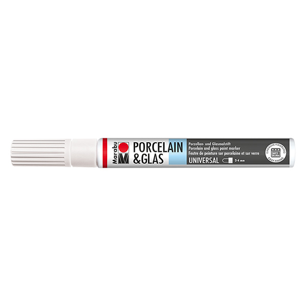 Malstift weiß 2-4mm für Glas/Porzellan Malstift weiß 2-4mm für Glas/Porzellan