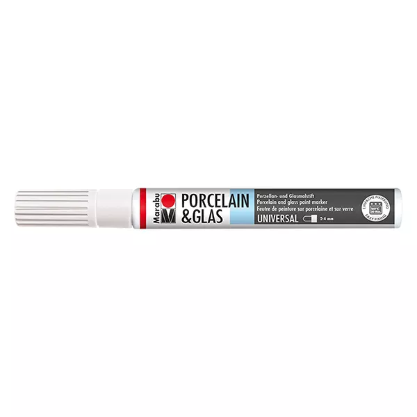 Malstift weiß 2-4mm für Glas/Porzellan Malstift weiß 2-4mm für Glas/Porzellan