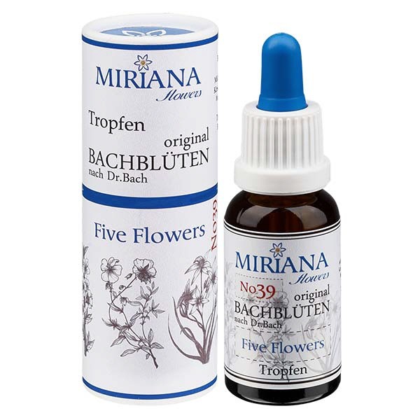 39 Five Flowers Remedy 20ml Essenz, MirianaFlowers