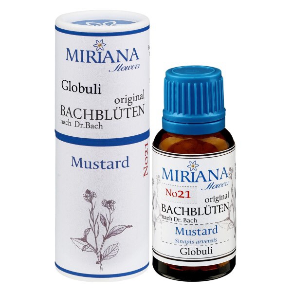 21 Mustard, 20g Bach-Globuli, MirianaFlowers 21 Mustard, 20g Bach-Globuli, MirianaFlowers