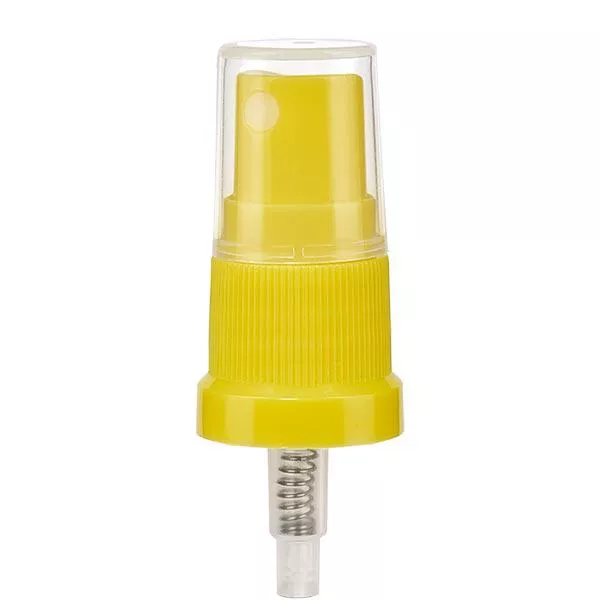 Pumpzerstäuber gelb inkl Kappe 18mm Pumpzerstäuber gelb inkl Kappe 18mm