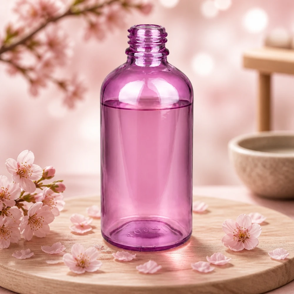100ml Apothekenflasche PurpleLine UT18/100 UNiTWIST Professionelle 100ml Glasflasche PurpleLine UT18/100 in Violett für Apotheken und Labore