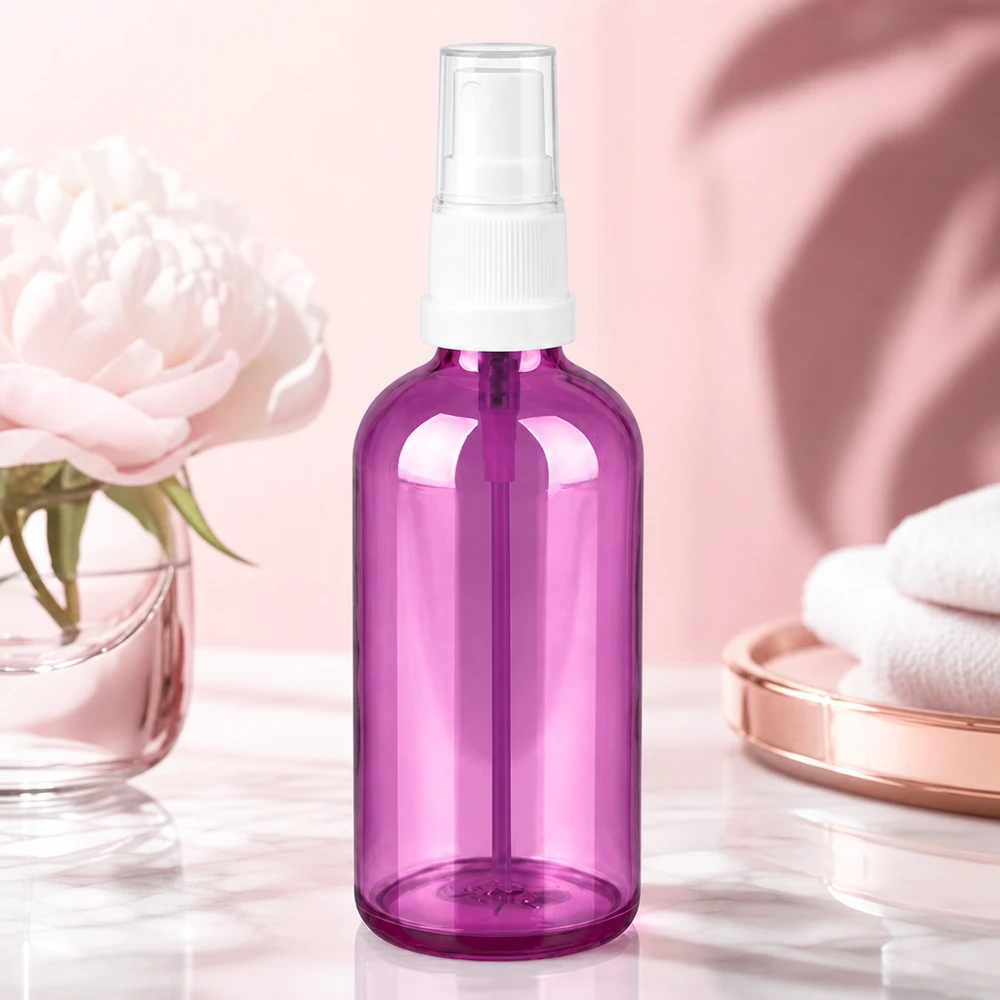 Professionelle 100ml Pumpflasche mit gleichmäßiger Sprühverteilung für Beauty Anwendungen
