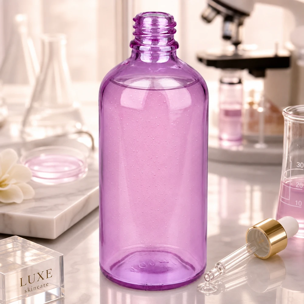 Kompakte PurpleLine Flasche UT18/100 mit ergonomischem Design für einfache Handhabung