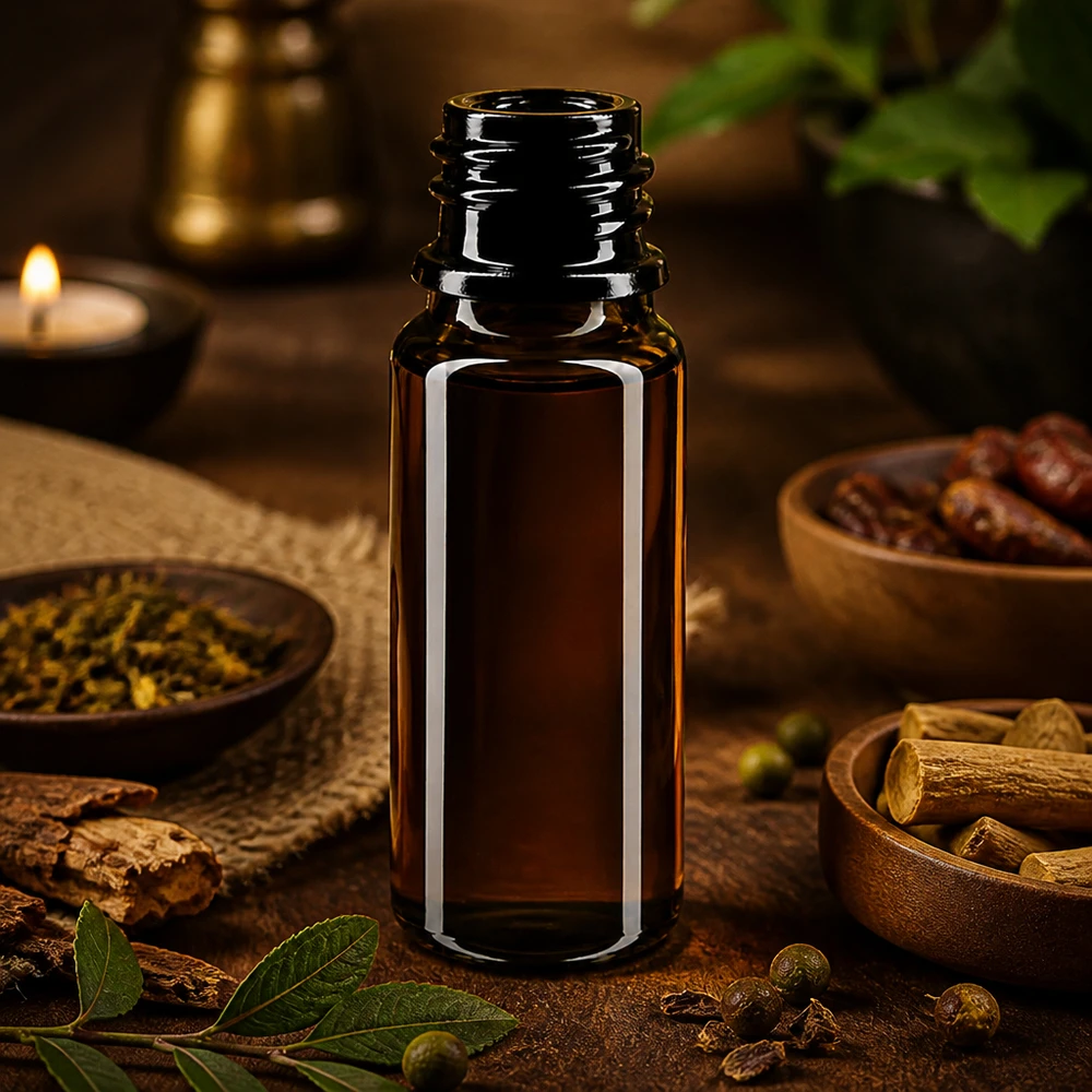 Violettglas Flasche 10ml DIN 18 mit Lichtschutz-Eigenschaften für optimale Haltbarkeit