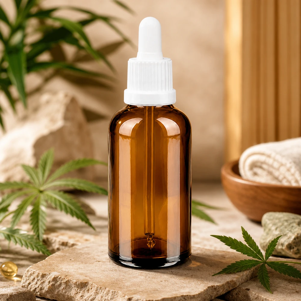 Lichtschutz Pipettenflasche 50ml in Braunglas für langanhaltende Produktfrische
