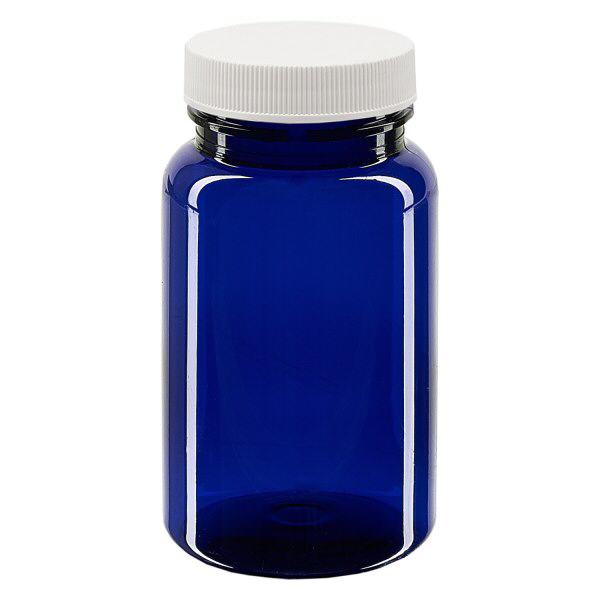 Petpacker 100ml kobaltblau Öffnung 38mm inkl. Deckel Petpacker 100ml kobaltblau Öffnung 38mm inkl. Deckel