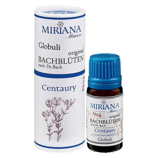 4 Centaury, 10g Bach-Globuli, MirianaFlowers