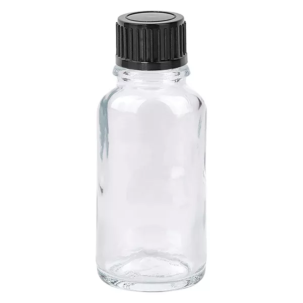 20ml Flasche 11mm Schraubverschluss schwarz Standard ClearLine UT18/20 20ml Flasche 11mm Schraubverschluss schwarz Standard ClearLine UT18/20
