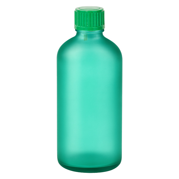 100ml Tropfflasche 0.8mm grün Standardverschluss GreenLine UT18/100