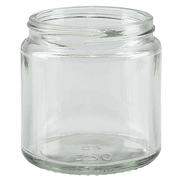 120ml Glastiegel. klar ohne Deckel, Gewinde 58mm/R3 ApoGlas 120ml Glastiegel. klar ohne Deckel, Gewinde 58mm/R3 ApoGlas