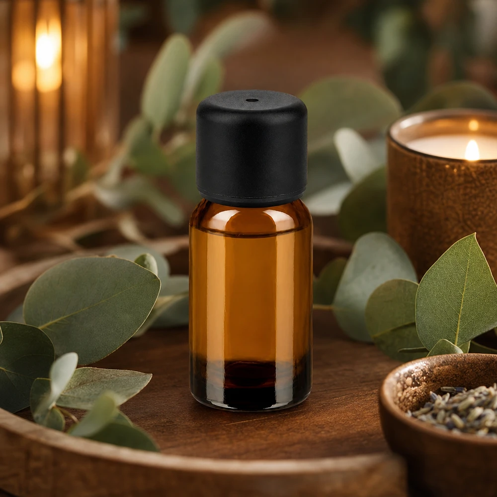 Professionelle 10ml Glasflasche in Apothekerqualität mit UV-Filter für Naturkosmetik