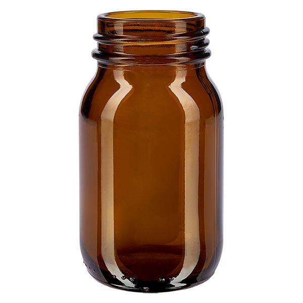 100ml Weithalsflasche Braunglas