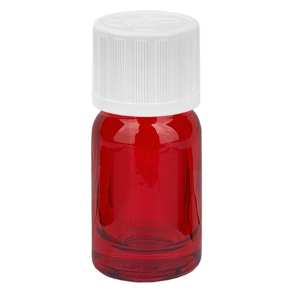 5ml Flasche 11mm Schraubverschluss weiß Standard Kindersicherung RedLine UT18/5 5ml Flasche 11mm Schraubverschluss weiß Standard Kindersicherung RedLine UT18/5