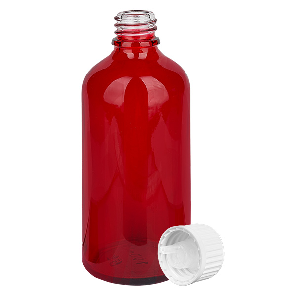 100ml Tropfflasche 0.9mm weiß Standardverschluss RedLine UT18/100 100ml Tropfflasche 0.9mm weiß Standardverschluss RedLine UT18/100