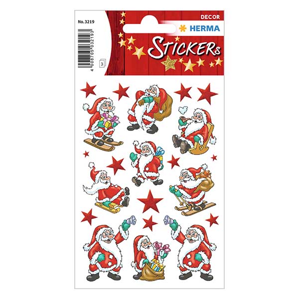 Sticker "Weihnachtsmann 1" (63 Aufkleber) Sticker "Weihnachtsmann 1" (63 Aufkleber)
