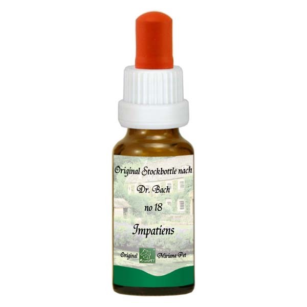 18 Impatiens, 20ml Stockbottle, MirianaPet 18 Impatiens, 20ml Stockbottle, MirianaPet