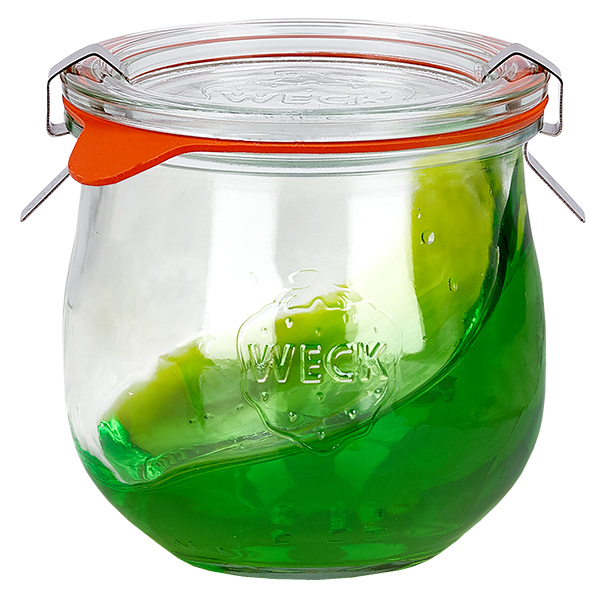 48er Set Weck Gläser 370ml Tulpenglas mit 48 Glasdeckeln, 48 48er Set Weck Gläser 370ml Tulpenglas mit 48 Glasdeckeln, 48